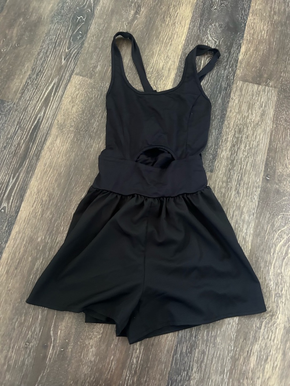 Black Cutout Romper